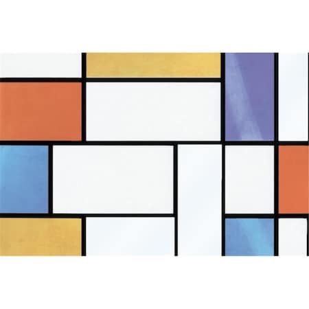 Fablon Mondrian Window Film - Set of 2 TFAB10520